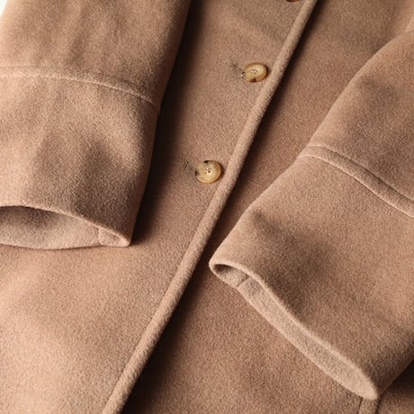 All Camel Wool Long Coat