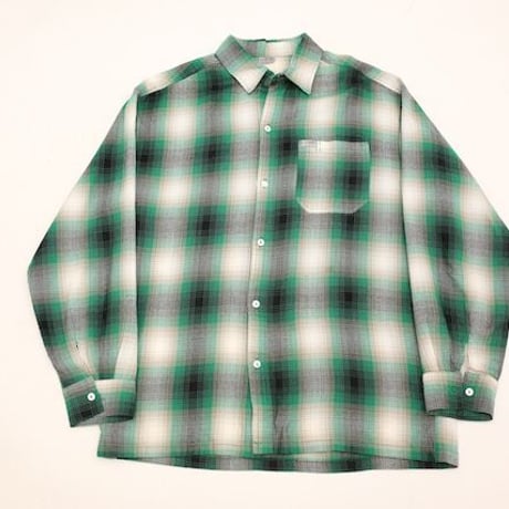 Caltop Acrylic Ombre L/S Shirt MADE IN USA