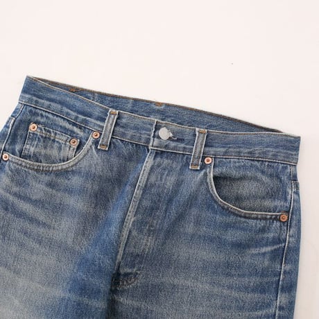 Levi's 501 Damage Denim Pants MADE IN USA