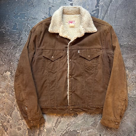 70s Levi's Corduroy Sherpa Trucker Jacket