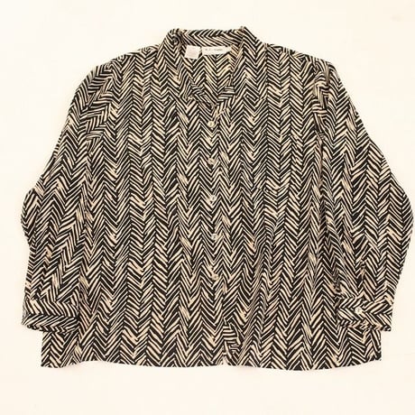 Black White L/S Shirt