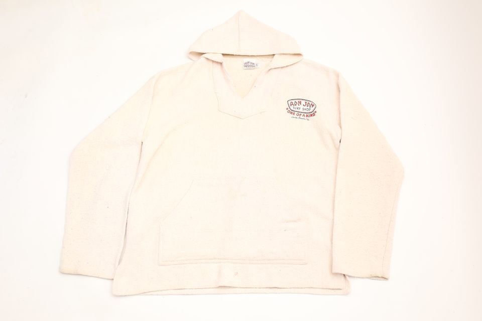 大人気☆RON JON☆ロンジョン☆パーカー☆フーディ☆旧タグ☆裏起毛☆綿☆白！ Mexican Parka 