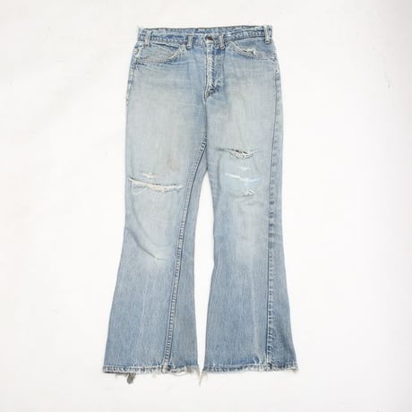 70's Levi's 646 Damaged Flare Denim Pants