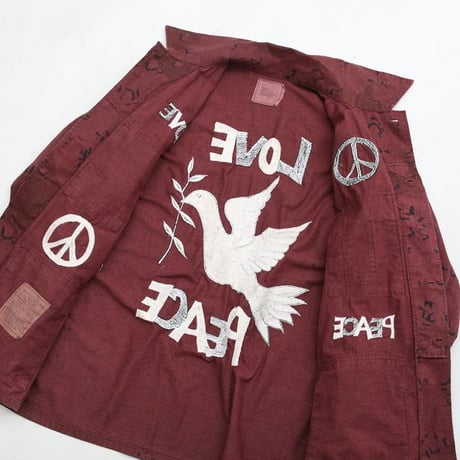 Embroidery Remake Military Jacket