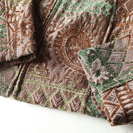Paisley Zip Up Jacket