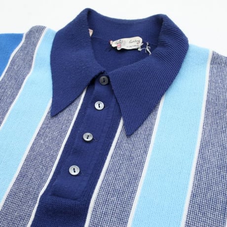 Vintage Knit Polo Shirt