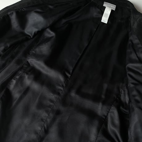 Black Suede Shirt Jacket