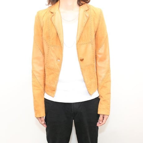 Patchwork Leather Jacket