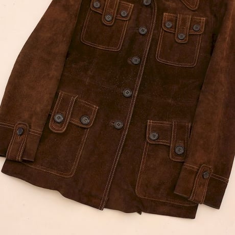 70's Suede Leather Jacket