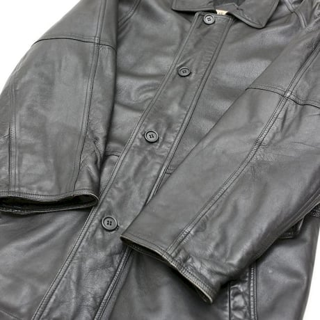 Black Leather Coat