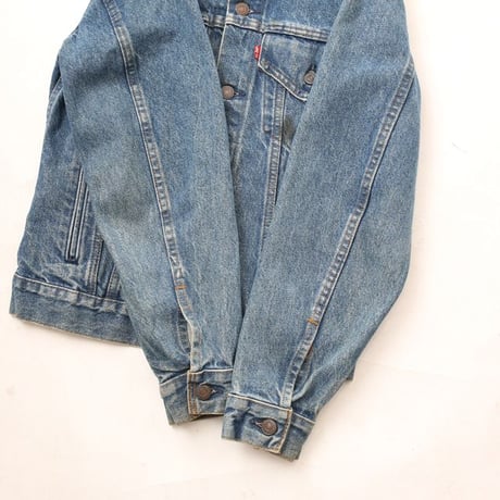 80s Levi's 70506 Denim Jacket "Mickey Mouse" Painted Custom