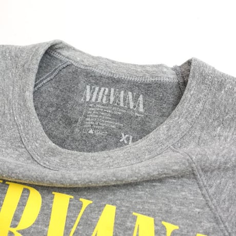 Nirvana Sweat Shirt "Smiley Logo"