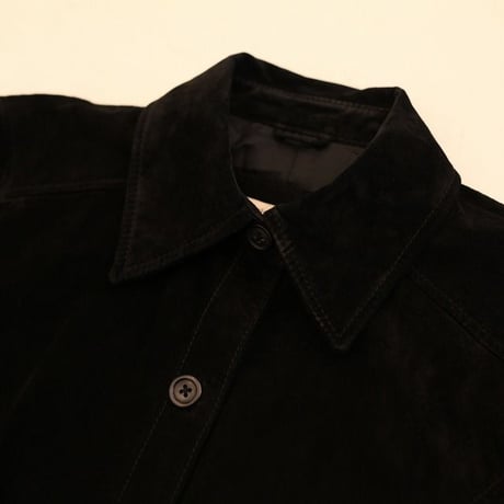 Black Suede Leather Jacket