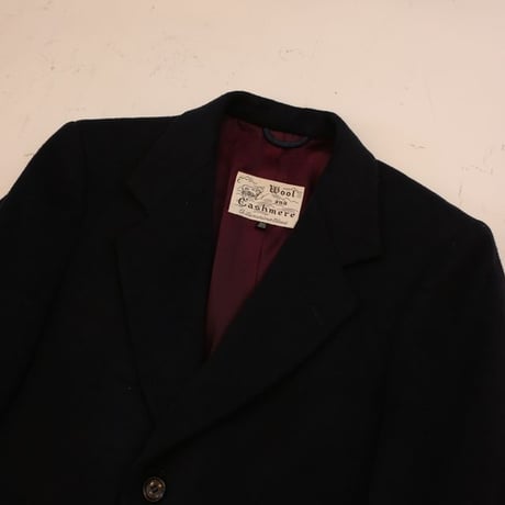 Wool & Cashmere Chesterfield Coat