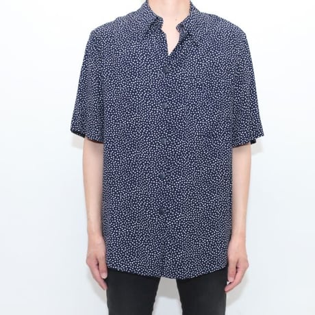 Rayon Dot Pattern S/S Shirt