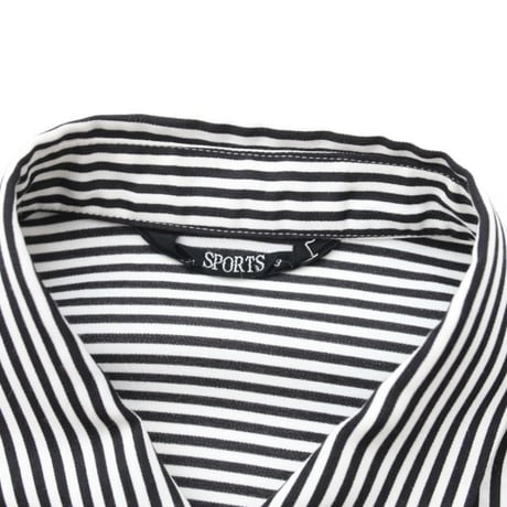 Stripe Pattern L/S Shirt