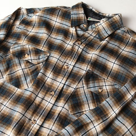 Ombre Check Acrylic L/S Shirt