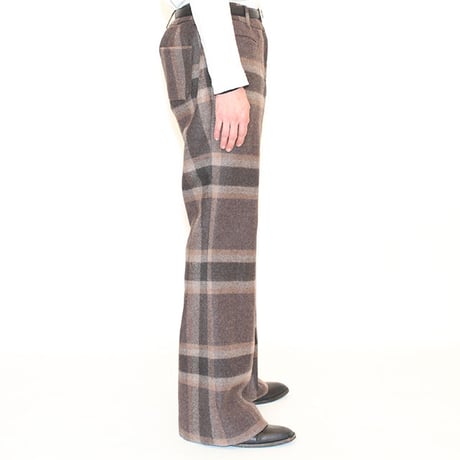 L.L.BEAN Wool Check Slacks