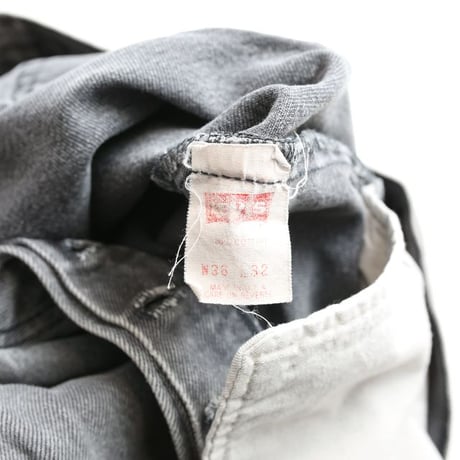 Levi's 501 Black Denim Pants MADE IN USA