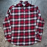 Croft＆Barrow Ombre Plaid Cotton Flannel Shirt