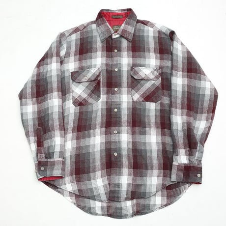 80's Ombre Plaid Acrylic Shirt