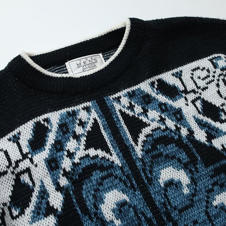 デザインニット Black