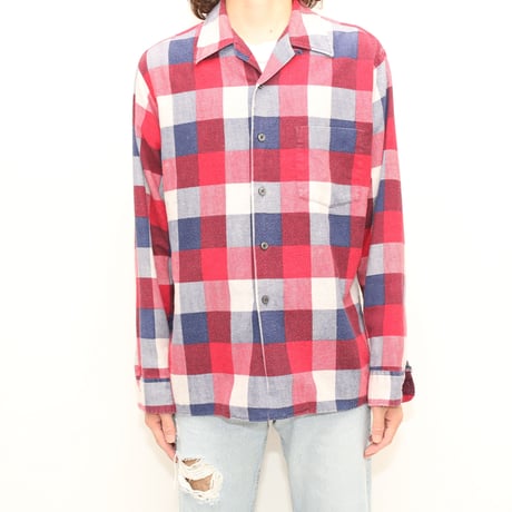 60's Towncraft  Flannel L/S Shirt