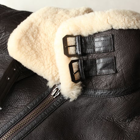 B-3 Mouton Leather Jacket