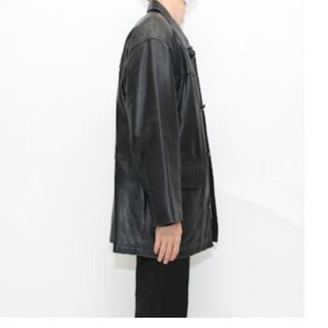 Black Leather Coat