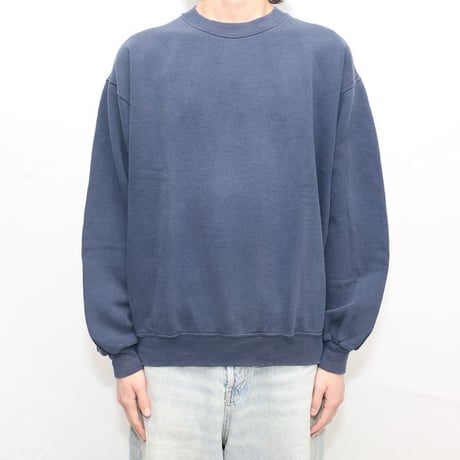 Jerzees Blank Sweat Shirt Faded Navy