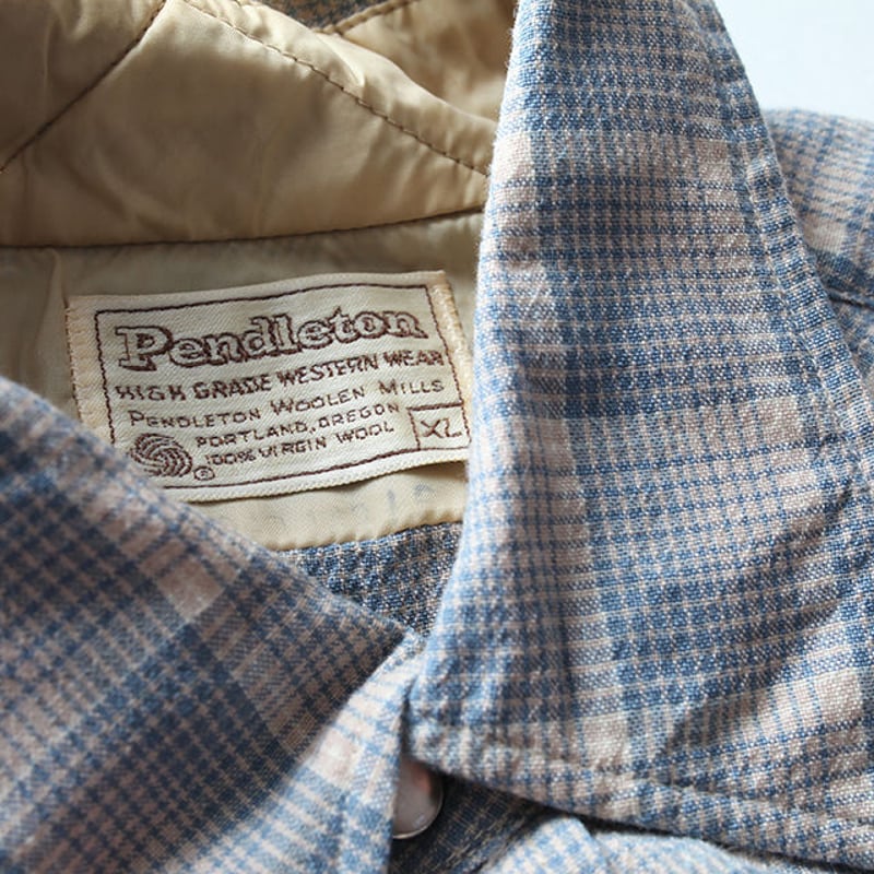 ヴィンテージ ペンドルトン ウールウエスタンシャツ Vintage Pendleton