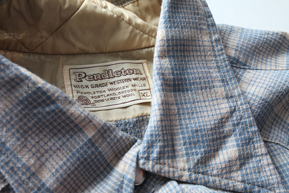 ヴィンテージ ペンドルトン ウールウエスタンシャツ Vintage Pendleton