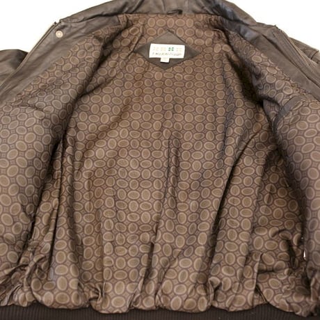 A-2 Type Black Leather Jacket