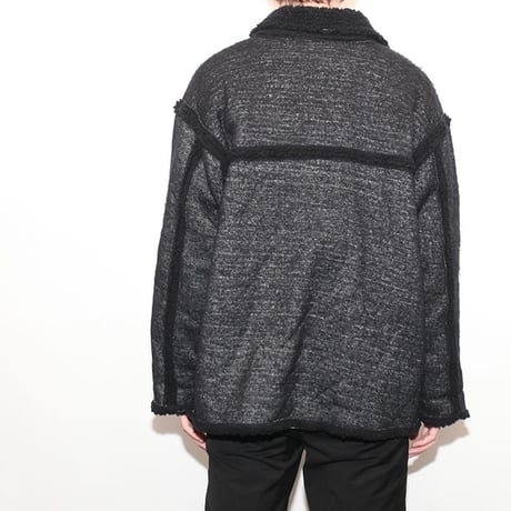 Black Boa Jacket