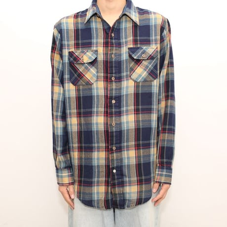 80s Sears Plaid Acrylic Shirt