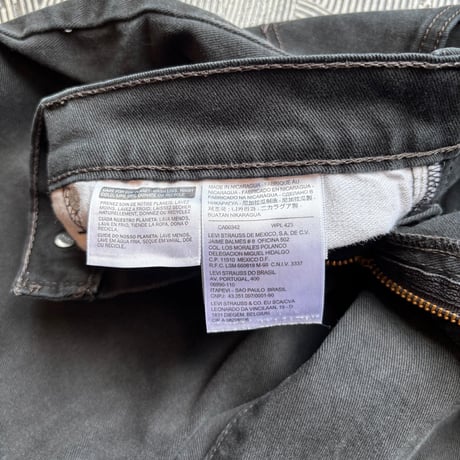 Levi's 517 Black Denim Pants