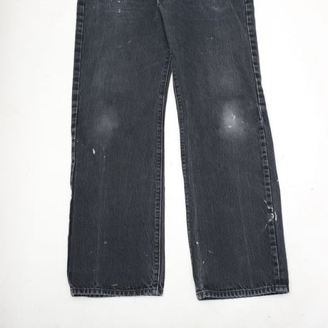 00s Levi's 501 Black Denim Pants MADE IN MEXICO