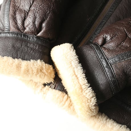 B-3 Mouton Leather Jacket