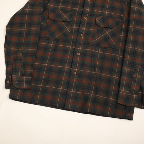 70s Pendleton Wool Plaid Loop Shirt