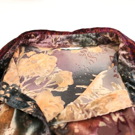 Velour × See-through  L/S Shirt