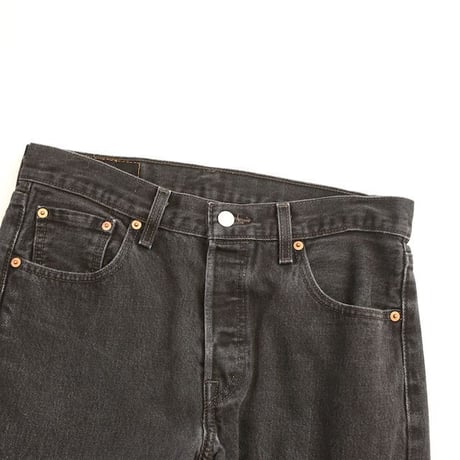 Levi's 501 Black Denim Pants