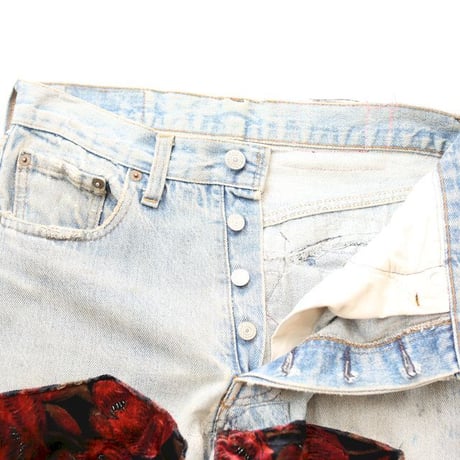 Levi's 501 Denim Pants Special Custom