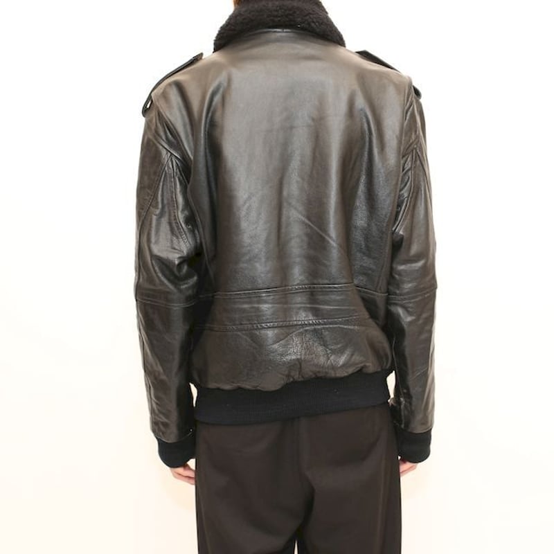 オールブラック！G-1フライトジャケットFLGHT SUITS LTD. オールブラック！G-1フライトジャケットFLGHT SUITS LTD. - メルカリ