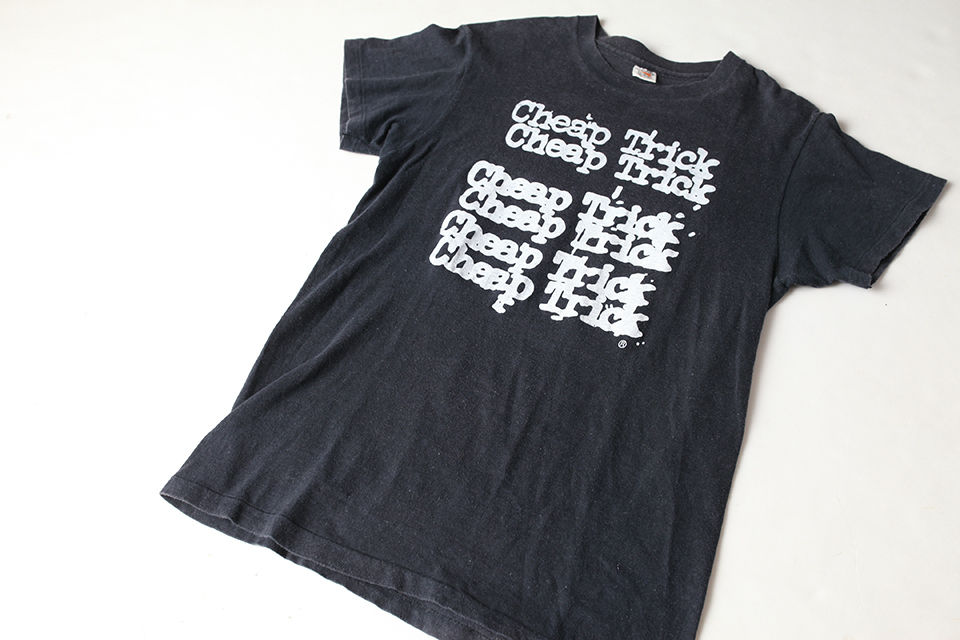 80&#39;s USA製 &quot;Cheap Trick&quot; ロックバンド　Tシャツ 80's Cheap Trick 