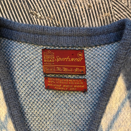 60-70s Sears Mohair Knit Cardigan