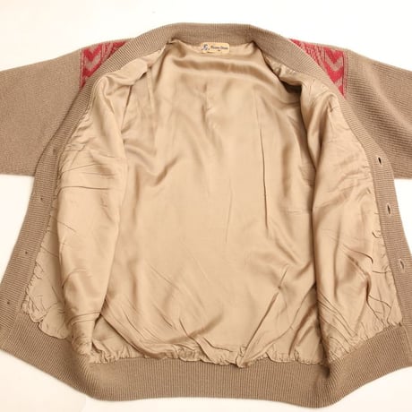 Patterned Knit Cardigan