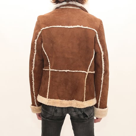 Vintage  Mouton Zip Up Jacket