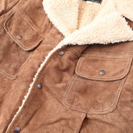 Towncraft Suede Boa Jacket