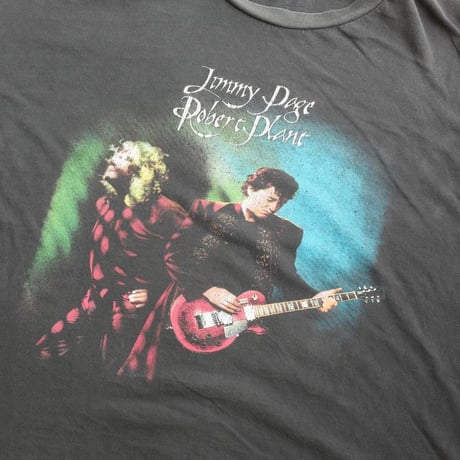 90's Jimmy Page & Robert Plant "Walking into Clarcksdale Tour 1998" T-Shirt