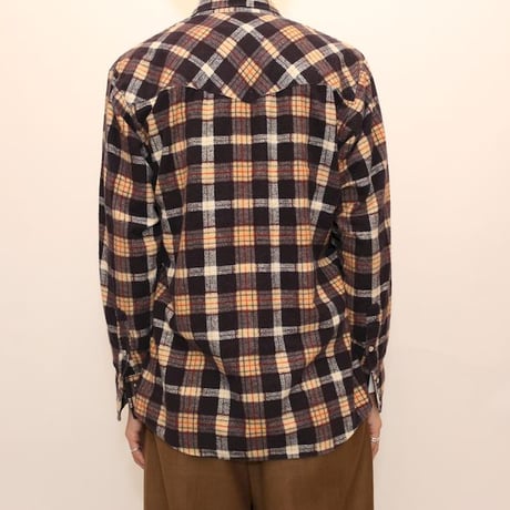 Plaid Print Flannel Shirt